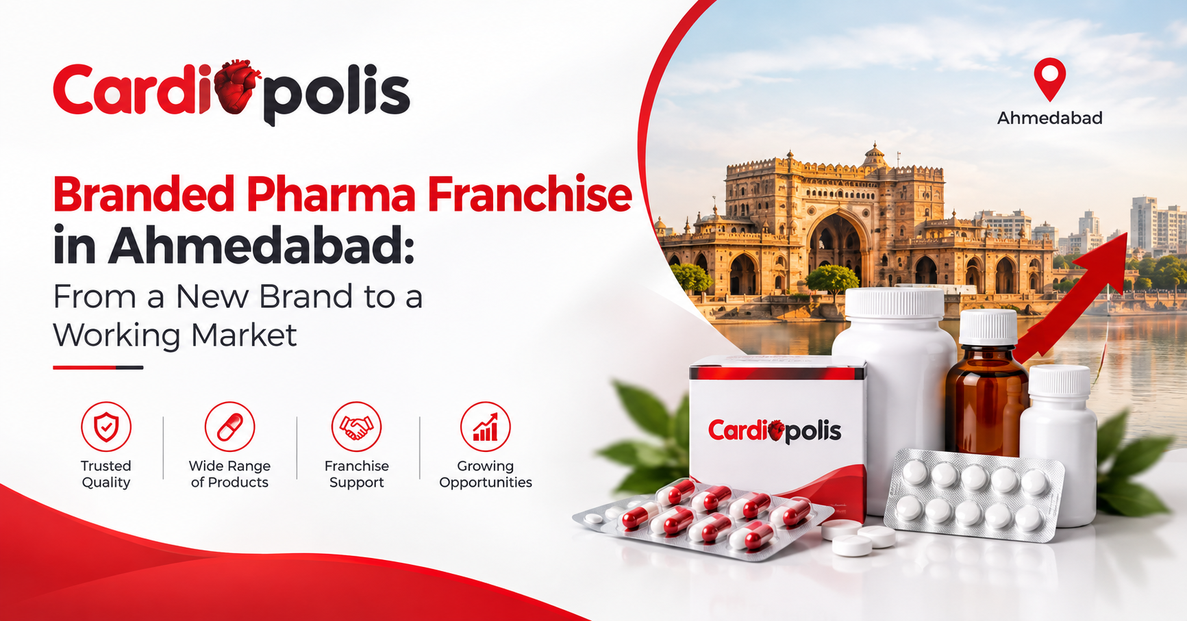 Branded Pharma Franchise in Ahmedabad